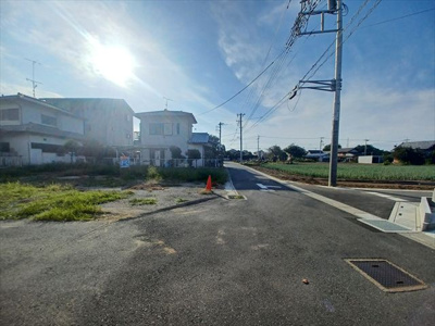 【前面道路含む現地写真】 | 深谷市中瀬 200万 土地