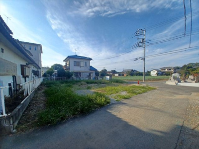 【前面道路含む現地写真】 | 深谷市中瀬 200万 土地
