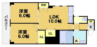 【間取り】 | プレジャーコート
