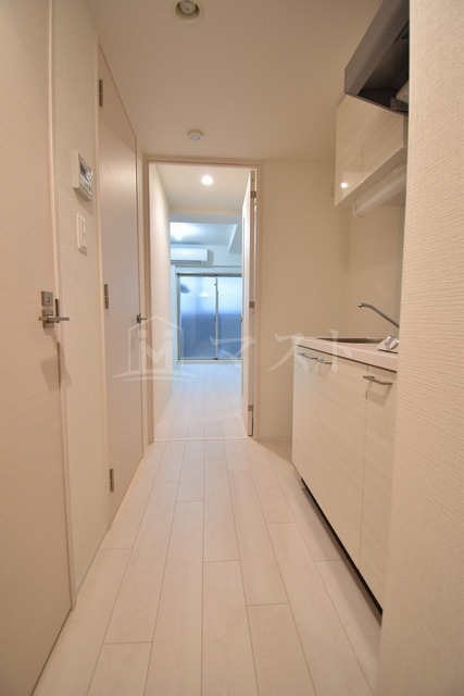 エスリード天王寺町北の玄関