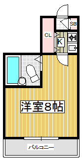 【間取り】 | ヴィラエトワール西院