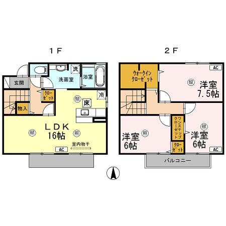 【間取り】 | ブリオーソ東高松