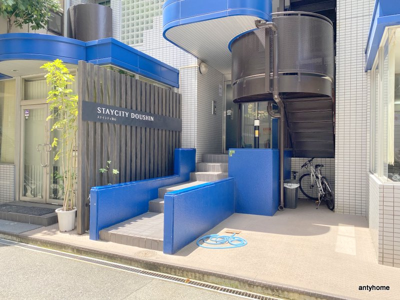 ステイシティ同心　仲介手数料無料のエントランス