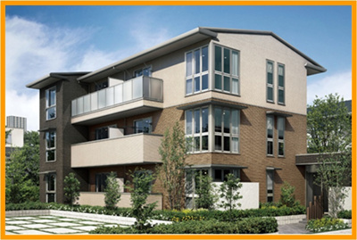 【外観パース】 | 仮称）南塚口新築マンション | （同種物件パース）全室LDK南面採光有