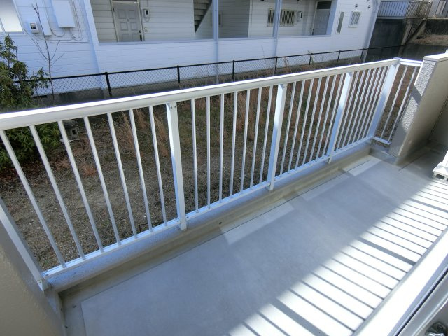 ルグラン嶋津のバルコニー