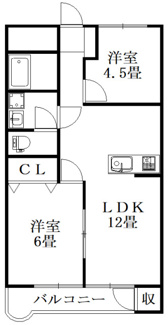 【間取り】 | 第4三宅ビル