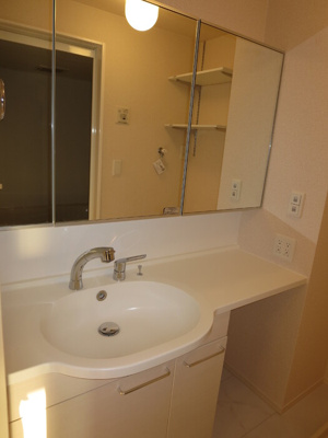 【洗面所】 | Ｄ－ｒｏｏｍハピネス B棟 | 【Ｄ－ｒｏｏｍハピネス B棟】洗面所