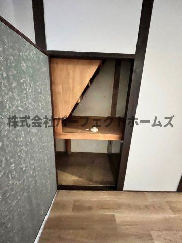 大利町テラスハウス　賃貸の収納|収納のためのスペースです