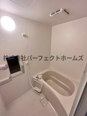 大利町テラスハウス　賃貸の浴室|ゆったり過ごせるお風呂です