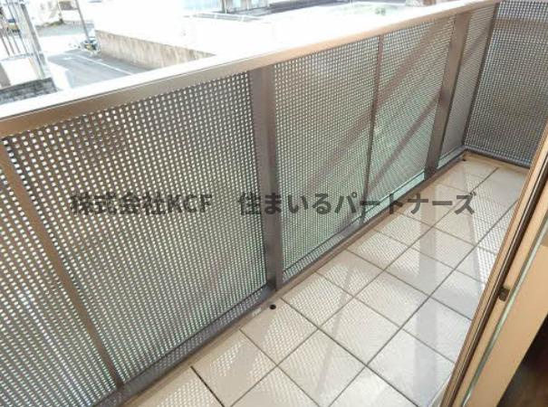 シャーメゾン花畑のバルコニー|落ち着いた時間を過ごせるバルコニーです