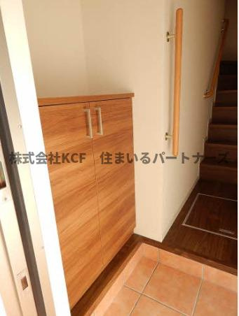 シャーメゾン花畑の玄関|シンプルで使いやすい玄関です