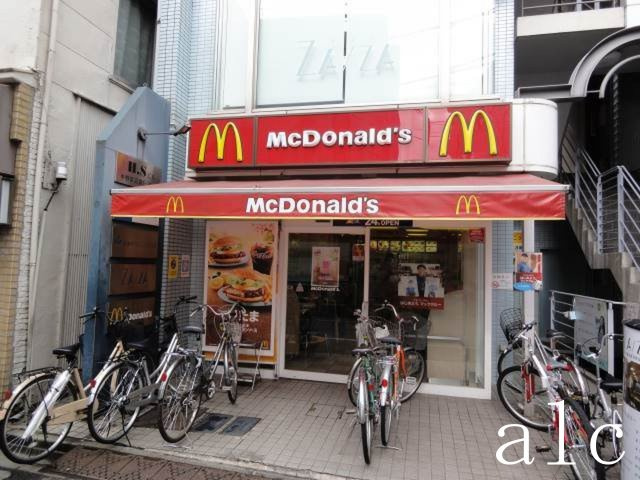 中野区沼袋２丁目のアパートの周辺