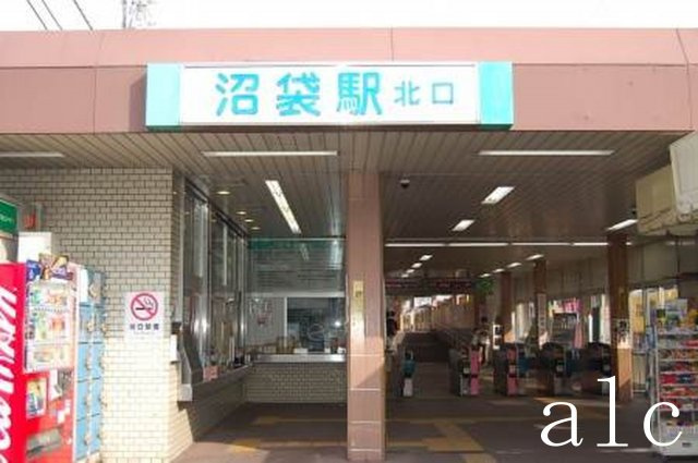 中野区沼袋２丁目のアパートの周辺