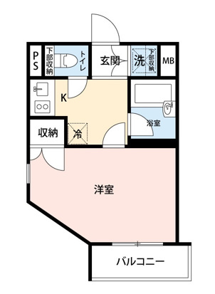 【間取り】 | ルーブル永福町弐番館-再契約型-