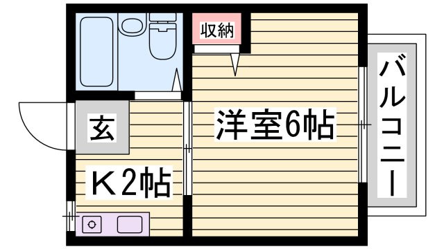 パナハイツアロウの間取り