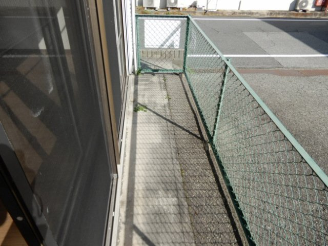 シティ青山のバルコニー