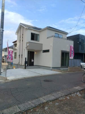 【外観】 | 小牧市船津２期　全１棟＜仲介手数料無料＞三ツ渕小・小牧西中　新築一戸建て | 〈内覧予約キャンペーン実施中！〉マックスバリュde住まい相談までご連絡下さい。