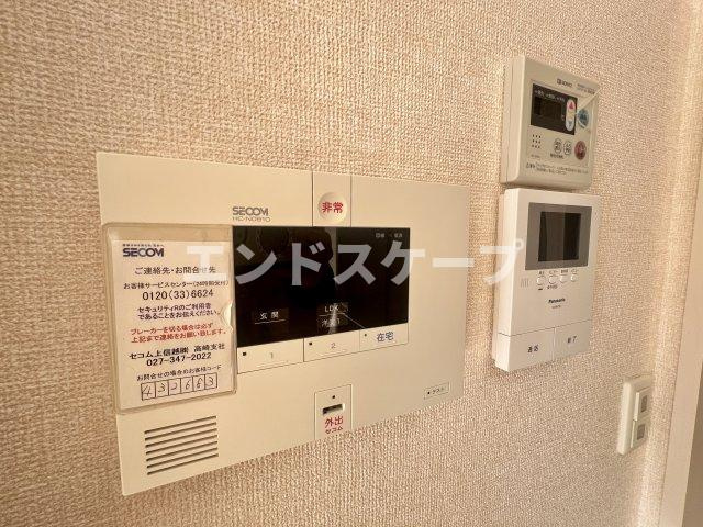 カーサ・コンフォルトのセキュリティ|高崎、前橋エリアのお部屋探しはエンドスケープまで！お客様の理想お聞かせ下さい♪