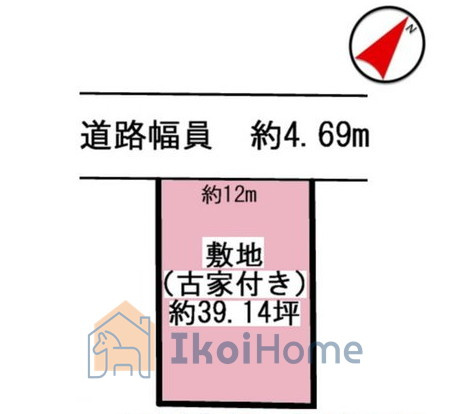 明石市大久保町森田 土地の土地図|●資料・カタログのご請求無料●現地見学可能●小学校や中学校までは徒歩約18分ほどの距離にあります。