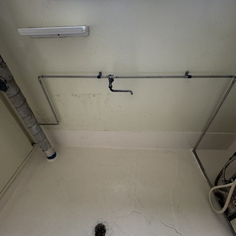 高砂ハイツD棟の浴室