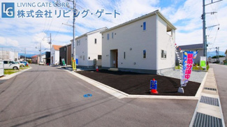 【外観】 | 甲府市下小河原 新築戸建 土地201.91㎡ 建物96.38㎡