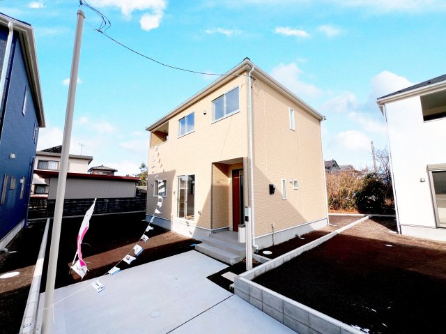 Cradle Garden伊勢崎市東小保方第７　新築住宅 ２号棟の外観