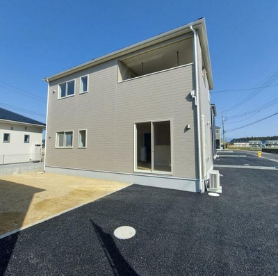 【外観】 | 現地見学会　那須塩原市東小屋　新築分譲住宅（全５棟） | ４号棟
