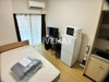 ベッド、机椅子、テレビ、掃除機など家具家電を賃料内で設置 