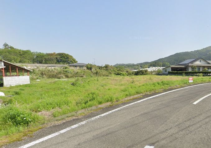 都城市高城町石山の売地の外観