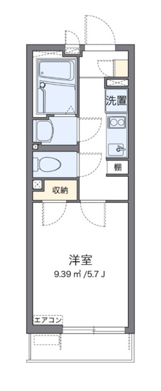 【間取り】 | プランドール武蔵境
