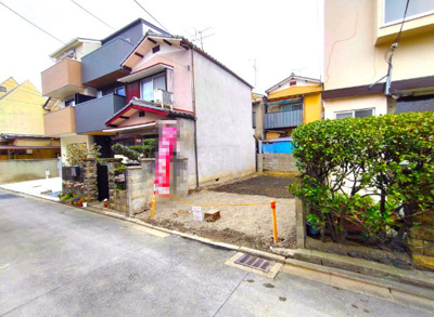 【外観】 | 太秦安井西裏町　売土地（建築条件付）