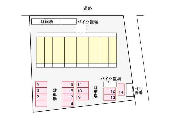 コートポワール国立の駐車場