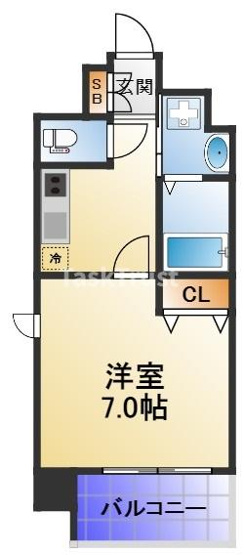 【間取り】 | ALZA松ヶ枝Ⅱ