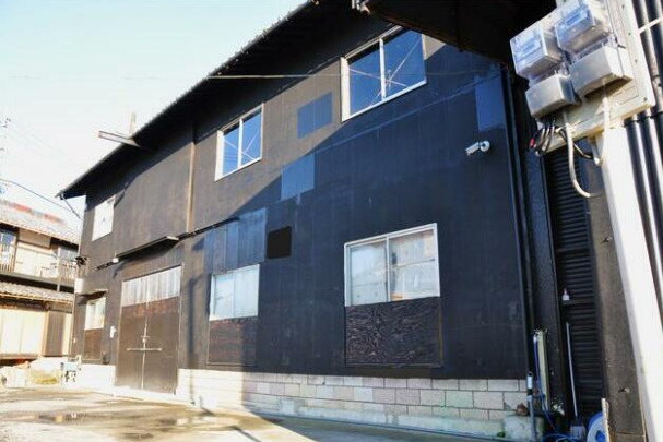 大津市真野大野２丁目の工場の外観|外観は落ち着いています