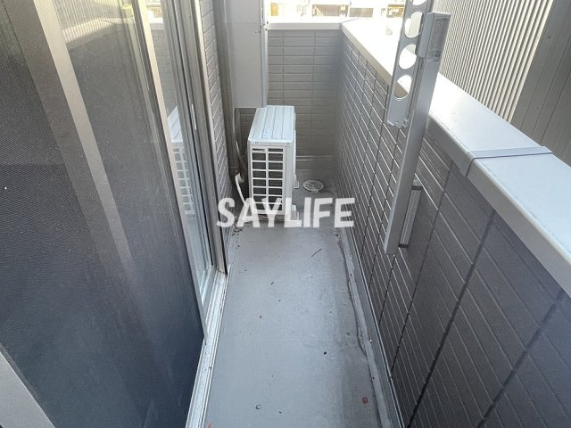 ラフィーネクローバーⅡのバルコニー