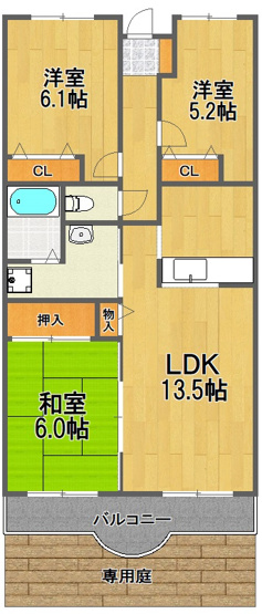 【間取り】