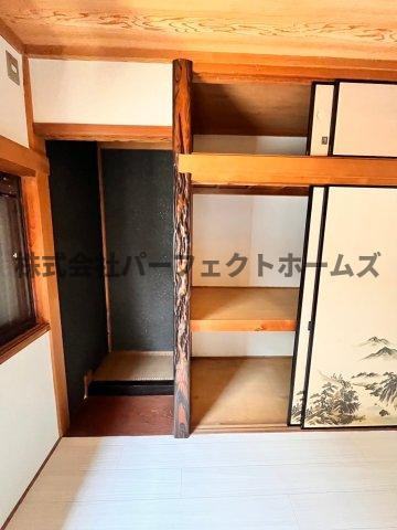 野村中町戸建　賃貸の収納