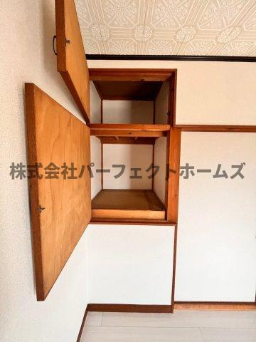 野村中町戸建　賃貸の収納