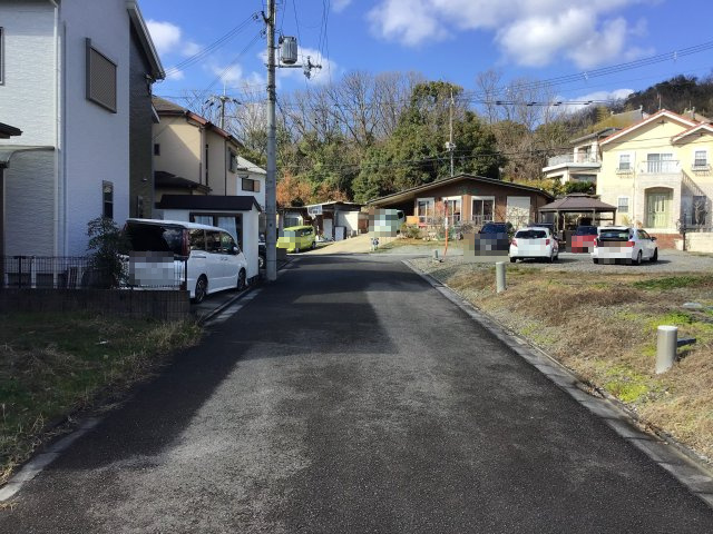 和歌山市上野・土地・56826の前面道路含む現地写真