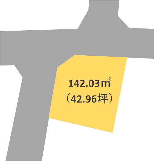 和歌山市榎原・土地・56828の区画図