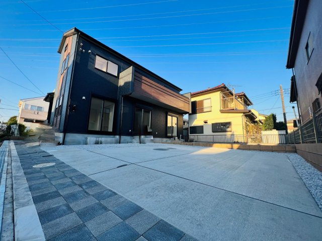 川越市小堤2期　新築戸建の外観|外観　完成