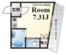 ヒルズ六甲の間取り