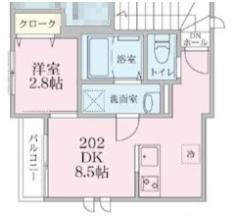 メゾンドトヨタの間取り