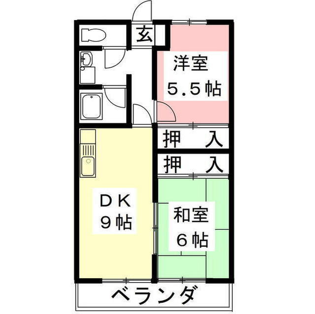 ホワイトピアの間取り