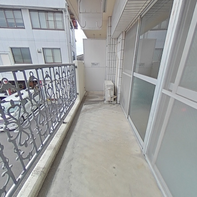 ホワイトピアのバルコニー