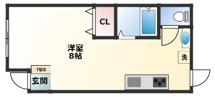 高砂竜山ビルの間取り