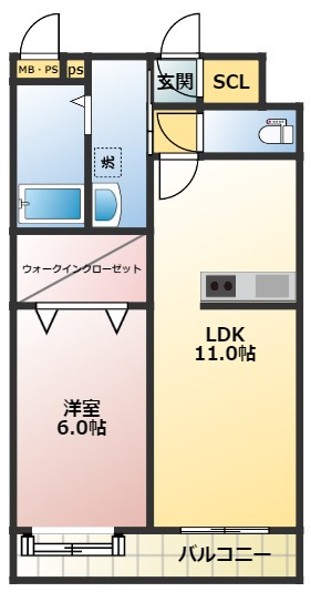 【間取り】 | ロザリアン九品寺