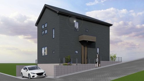 【横浜市旭区東希望が丘88-24新築戸建て】★仲介手数料無料★（東希望が丘小学校・希望ヶ丘中学校）の外観パース|外観イメージパースです。
