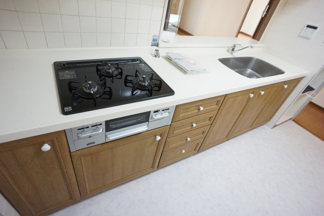 【キッチン】 | 三田カルチャータウン・リフォレＡ棟　関学男子シェアハウス101号室 | 共有スペースです。