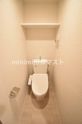 アヴェニール北浜のトイレ